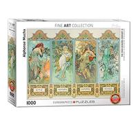 Eurographics - Puzzle Mucha: Four Seasons - 1000 Pezzi
