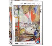 Eurographics - Puzzle Chagall: Parigi attraverso la finestra - 1000 Pezzi