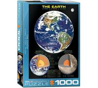 Eurographics Puzzle 1000 Pezzi Earth 680mm x 480mm, Multicolore