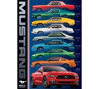 EUROGRAPHICS puzzle 50 anni di Ford Mustang - 1000 pezzi