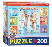 Eurographics - Puzzle Il corpo umano - 200 Pezzi