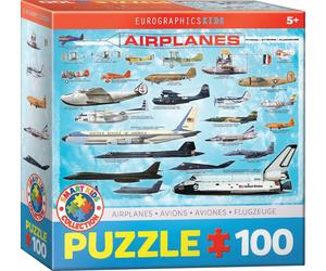 Eurographics - Puzzle Aerei - 100 Pezzi