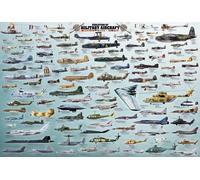 EUROGRAPHICS puzzle aerei militari 2000 pezzi
