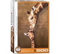 Eurographics - Puzzle Bacio della mamma giraffa - 500 Pezzi