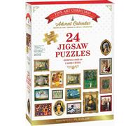 Eurographics - Puzzle Calendario dell'Avvento: Natale d'arte - 40-99 Pezzi
