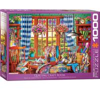 Eurographics - Puzzle Ciro Marchetti: Quilting Craft Room - 1000 Pezzi