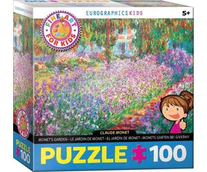 Eurographics - Puzzle Claude Monet: Il giardino di Monet - 100 Pezzi