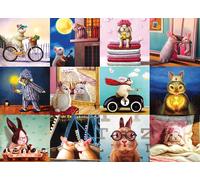 Eurographics - Puzzle Coniglietti divertenti - 1000 Pezzi