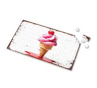 Eurographics - Puzzle da 1000 pezzi, un cono gelato che si scioglie con ciliegina sulla parte superiore, puzzle per adulti, regali di Pasqua per bambini (300 pezzi)