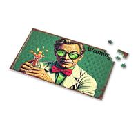 Eurographics - Puzzle da 1000 pezzi, uno scienziato tiene un bicchiere bollente con un segnale di avvertimento. Puzzle per adulti, regali di Pasqua per bambini (300 pezzi)