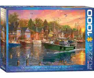 Eurographics - Puzzle Dominic Davison: tramonto sul porto - 1000 Pezzi