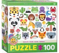 Eurographics - Puzzle Emoji Fauna - 100 Pezzi