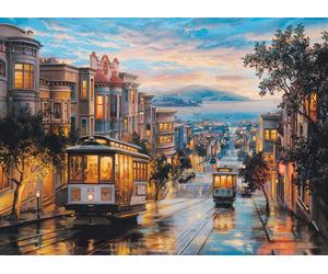 Eurographics - Puzzle Evgeny Lushpin: il paradiso della funivia di San Francisco - 1000 Pezzi