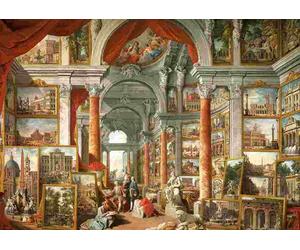 Eurographics - Puzzle Galleria di vedute di Roma moderna - 1000 Pezzi