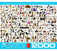 Puzzle 2000 pezzi Mondo dei Cani