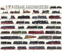 EUROGRAPHICS Puzzle Locomotive a vapore 1000 pezzi