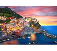 Eurographics - Puzzle Manarola al tramonto - Italia - 2000 Pezzi