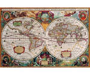 Eurographics - Puzzle Mapa sveta v 17. storočí - 2000 Pezzi