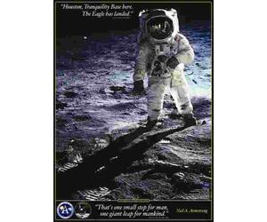 Eurographics - Puzzle Neil A. Armstrong: primi passi verso la luna - 1000 Pezzi