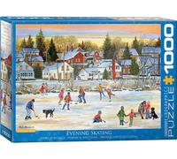 Eurographics - Puzzle Pattinaggio serale - 1000 Pezzi