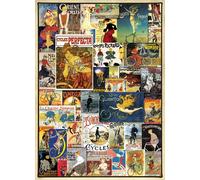 Eurographics puzzle Poster ciclistici vintage 1000 pezzi