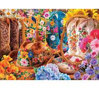 Eurographics - Puzzle Stivali da cowgirl - 1000 Pezzi
