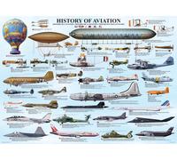 EUROGRAPHICS Puzzle Storia dell'aviazione 1000 pezzi