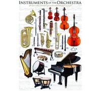 Eurographics - Puzzle Strumenti musicali dell'orchestra - 1000 Pezzi