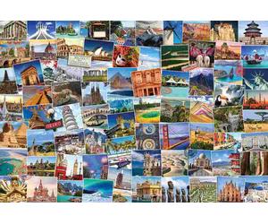 Eurographics - Puzzle Svet Globetrotter - 2000 Pezzi