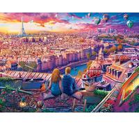 Eurographics puzzle Tetti di Parigi 1000 pezzi