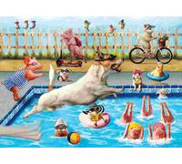 Eurographics - Puzzle Una giornata pazzesca in piscina - 500 Pezzi
