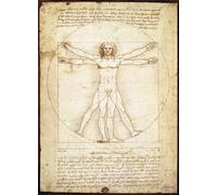 EUROGRAPHICS Puzzle Uomo Vitruviano - proporzioni del corpo umano 1000 pezzi