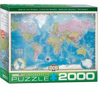 Eurographics - Puzzle Weltkarte - 2000 Pezzi