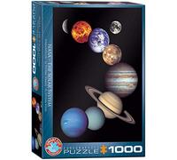 Eurographics - Puzzle Sistema solare - pianeti e luna - 1000 Pezzi