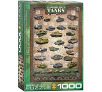 Eurographics - Puzzle Storia dei carri armati - 1000 Pezzi