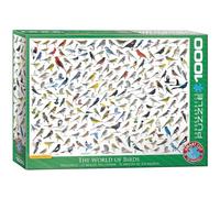 EuroGraphics- Uccelli Puzzle, Multicolore, 6000-0821