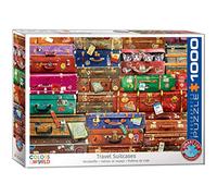 EuroGraphics- Valigie da Viaggio Puzzle, Multicolore, 19.25" x 26.5", 6000-5468