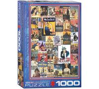 Eurographics World War I & II Poster vintage puzzle da 1000 pezzi 19.25 """" """" x 26.5 """" """" """"