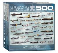 EuroGraphics World War II Aircraft MO Puzzle (500 Pieces)