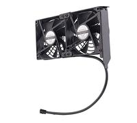 euroharry Ventilatore della scheda grafica 2 x 92 mm - Ventilatore a flusso d'aria elevato, dispositivo di raffreddamento di supporto PCI - Ventilatore GPU, supporta 5 V, 7 V, 12 V, supporta la