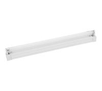 Tubo fluorescente con supporto 20 w 60 cm bianco 10285 1 pz