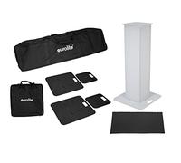 EUROLITE 2 supporti da 100 cm, con cover e custodia, colore nero, set con 2 supporti per cuffie Moving Heads