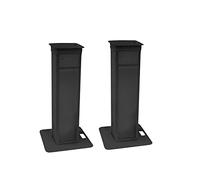 EUROLITE 2X Stage Stand variabile incl. copertura e borsa, nero