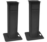EUROLITE - 2x Stage Stand Variable Incl. Cover And Bag, Black