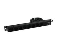 Eurolite 30240215 R19-8 Distributore di corrente da 19 8 scomparti 1 U