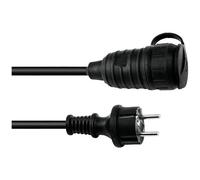 Eurolite 30245696 Alimentazione Prolunga 16 A Nero 5 m H07RN-F 3G 1,5 mm²