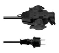 Eurolite 3024701D Alimentazione Prolunga Nero 3 m H07RN-F 3G 2,5 mm²