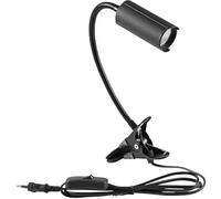 Eurolite 41600550 KKL-7 Lampada LED con morsetto 7 W Nero