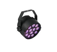 EURO 42110193 - Faretto a LED, Party Spot, 12 x TCL RGB, 10 W, nero