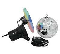 Eurolite, 50101855, set con strobosfera, 20 cm, con faretto